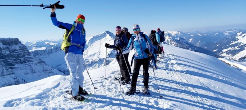 Snowshoe tour Ifen/Gottesacker Allgäu Kleinwalsertal - Key Points