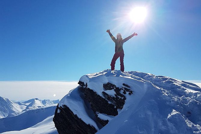 Snowshoeing With A View - Tromsø’s Scenic Mountain Top View at Hompan