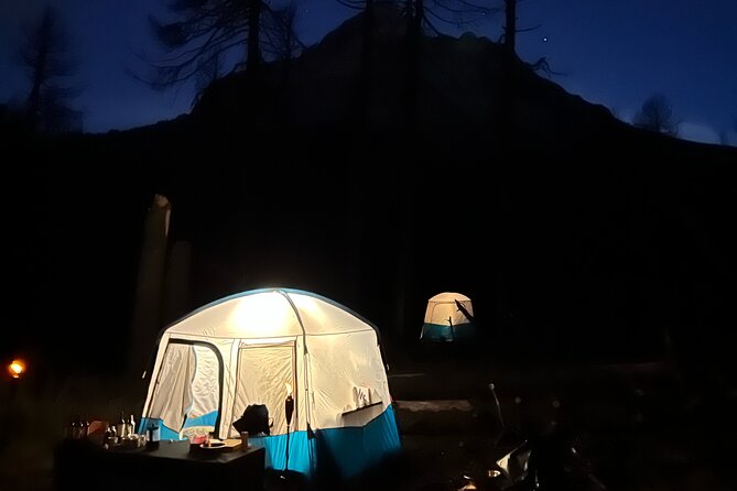 Snowy Colima camp from Guadalajara Private Trip - Day 2: Reaching the Nevado de Colima Summit