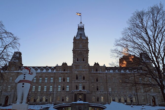 Snowy Private Walking Tour of Old Quebec - Discovering the Parliament of Quebec’s Architectural Beauty