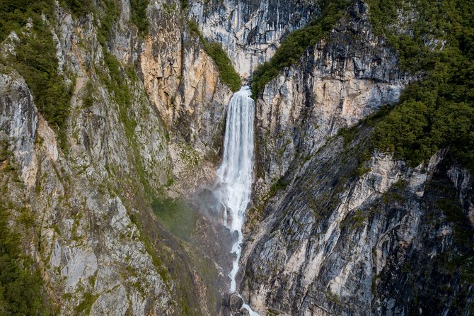 Soa Valley and the Julian Alps - Serene Vibes at Virje Waterfall in Bovec