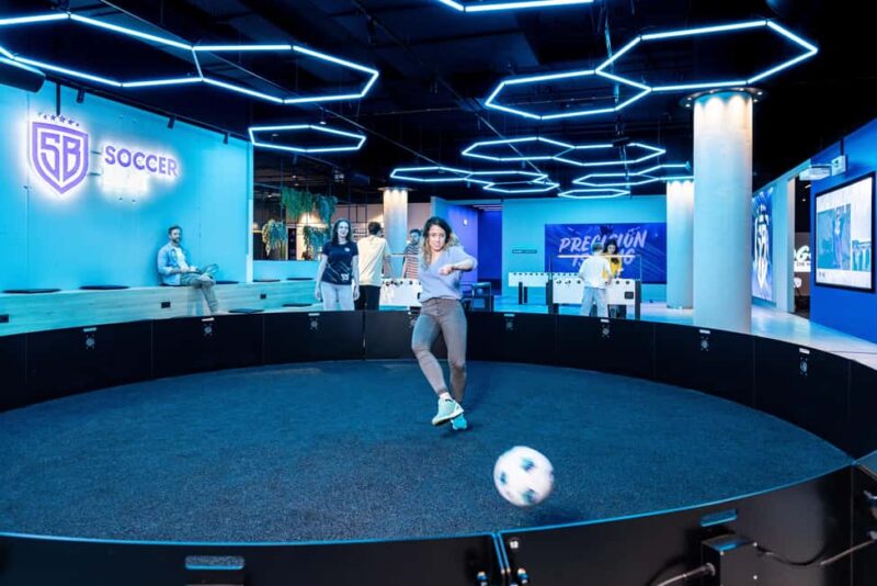 Soccerbeat - Germany's first football experience world in Frankfurt - Exploring the 13 Activity Zones