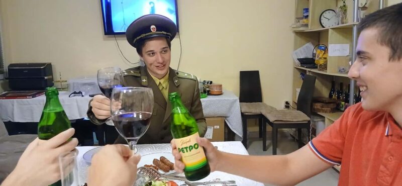 Sofia: 1980s Communism-Era Dinner with Local Host - Main Course: Grilled Kebapcheta with Lyutenitsa