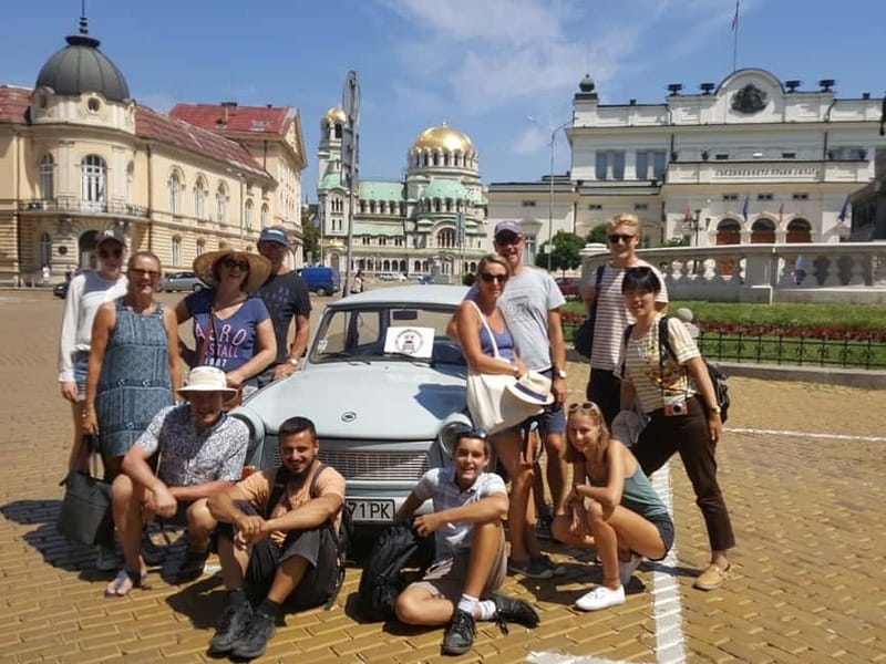 Sofia: Communist Relics Driving Tour In A Trabant Car - Key Points