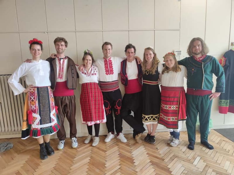 Sofia: Discover Bulgaria with Dance - Dressing in Traditional Costumes for Photos
