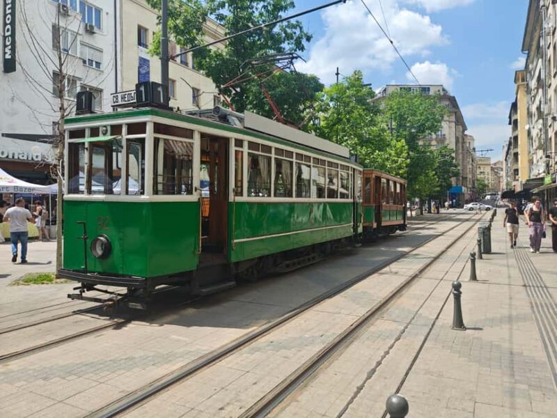 Sofia: Retro Tram Guided Tour - The Post-Ride Guided Walking Tour