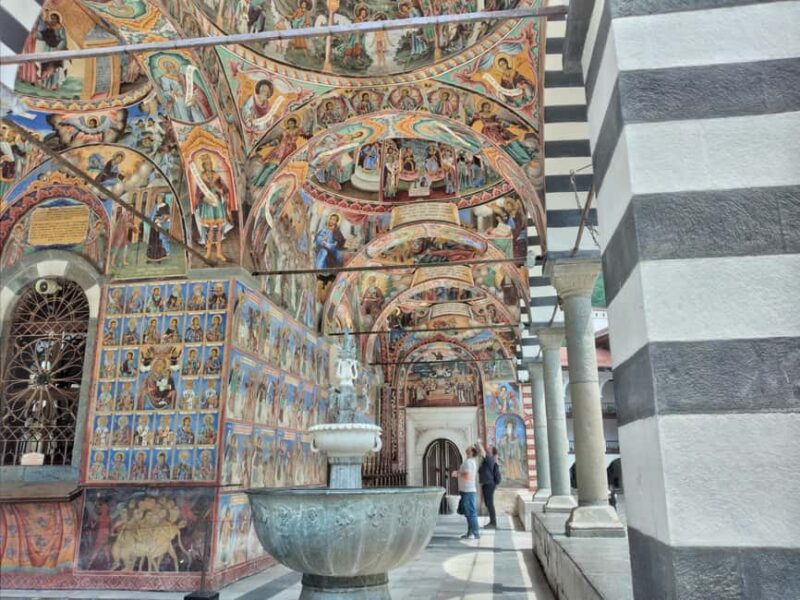 Sofia: Rila Monastery, Boyana Church and a Monk Room - Scenic Drive Back and Return Timing
