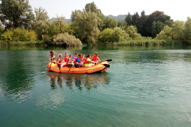 Soft Rafting on Adda River - Paddling along the Adda River in Natural Surroundings
