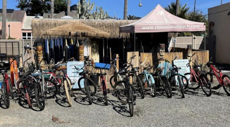 Solana Beach: Beach Cruiser Full-Day Bike Rental - Exploring Surrounding Towns: Del Mar, Cardiff, and Encinitas