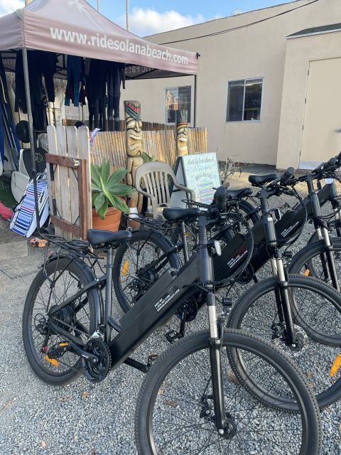 Solana Beach: Electric Bike Rental with 5-Level Pedal Assist - Convenient Pickup at Ride Solana Beach Near the Beach