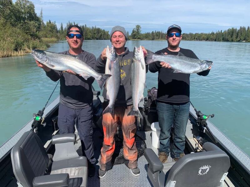Soldotna: Kenai River | Silver Salmon | Full Day Charter - The Kenai River: Home to Some of the Biggest Silver Salmon