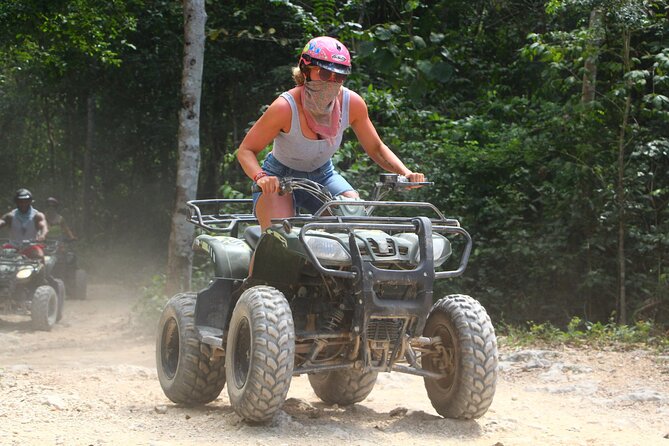 Solo ATV 4 Ziplines, Lunch, Transportation and Tequila Tasting - Exciting Group Adventure in Cancun: ATV, Ziplines, Lunch, and Tequila Tasting
