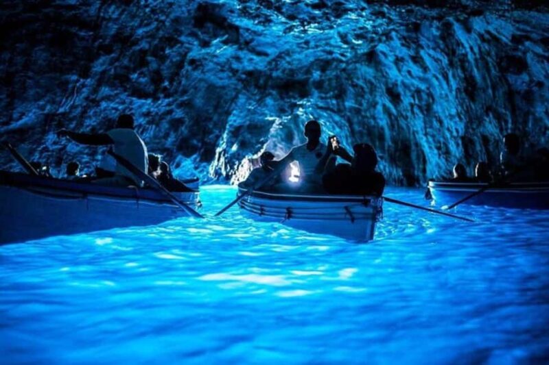 Sorrento: Capri Boat Tour with Swimming and Drinks - Key Points