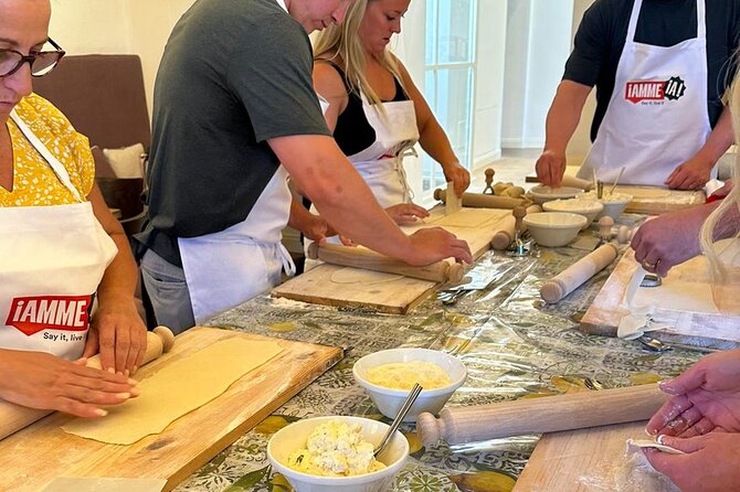 Sorrento Feast: Hands-On Pasta, Tiramisu & Limoncello Fun Class - The Garden Visit and Market Tour