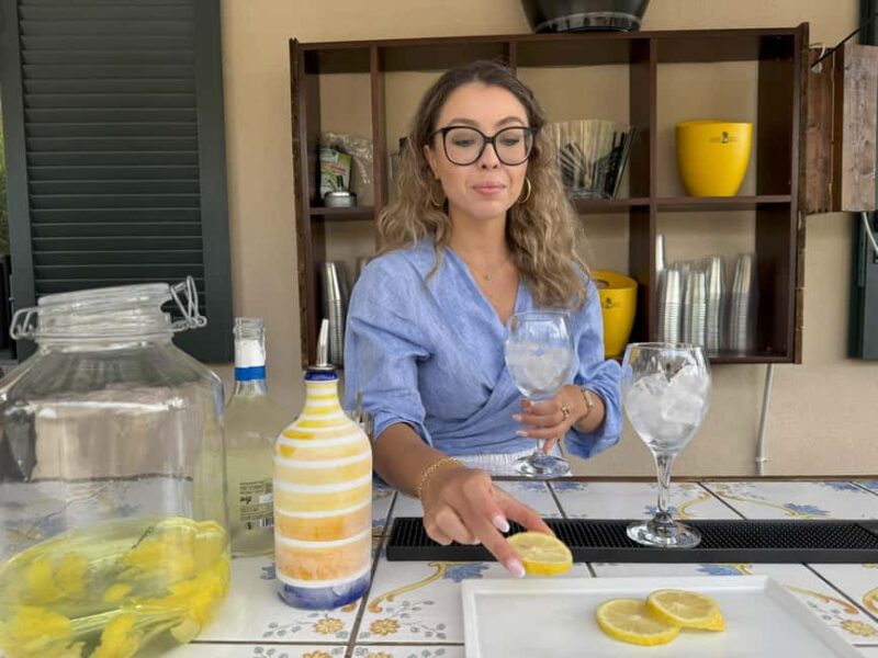 Sorrento: Lemon Tour & Limoncello Spritz Workshop - Digital Recipe Booklet and Support for Local Agriculture