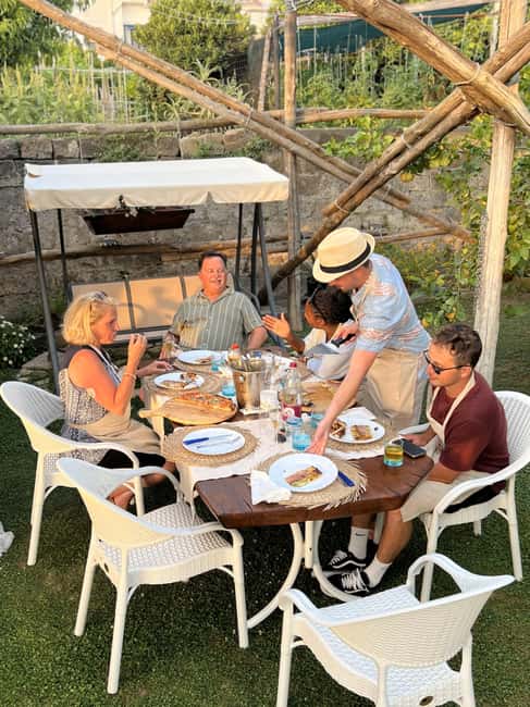 Sorrento: Pizza Class in a seaside Lemon Grove - Sunset Dinner Overlooking the Sorrento Coast