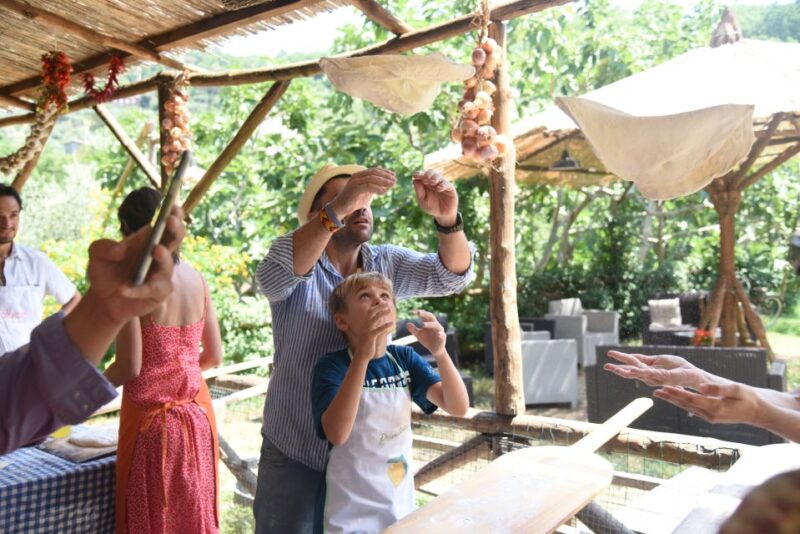 Sorrento: Pizza Lesson, Wine, and Limoncello at a Local Farm - Savoring the Local Wines and Limoncello