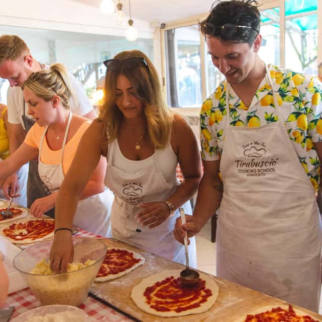 Sorrento: Pizza Making Course - The Food, Drinks, and Extras