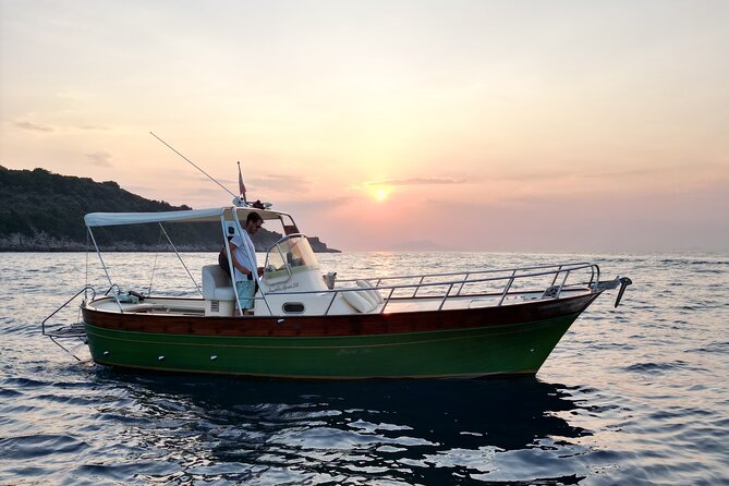 Sorrento Sunset Private Tour - Premium 28ft Boat - Sunset at Massa Lubrense: Savoring Aperitivo with a View