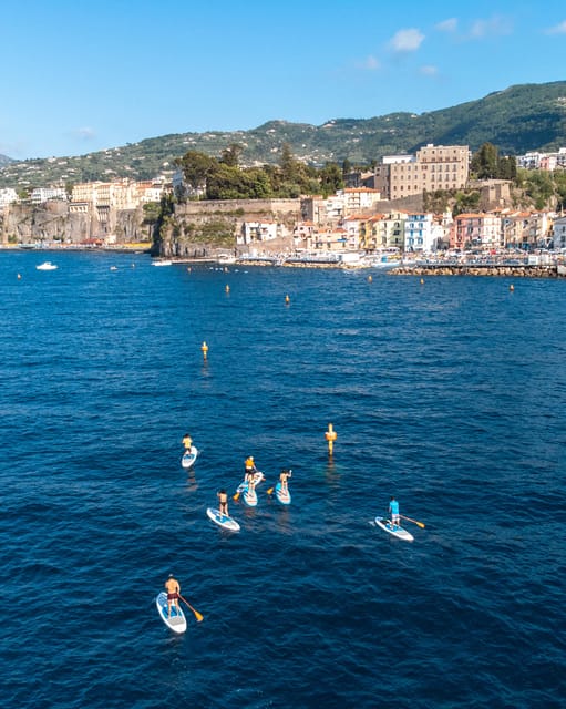 Sorrento: SUP Paddleboard Tour to Bagni Regina Giovanna - The Starting Point and Practical Arrangements