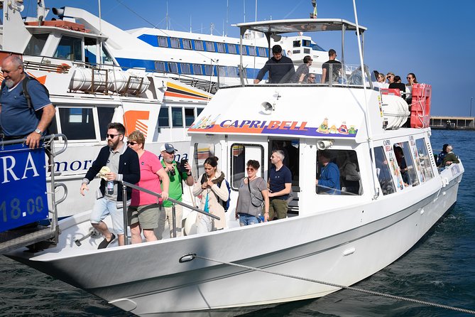 Sorrento to Capri and back: Minicruise Daily Return Ticket - Self-Guided Exploration on Capri: Freedom to Discover