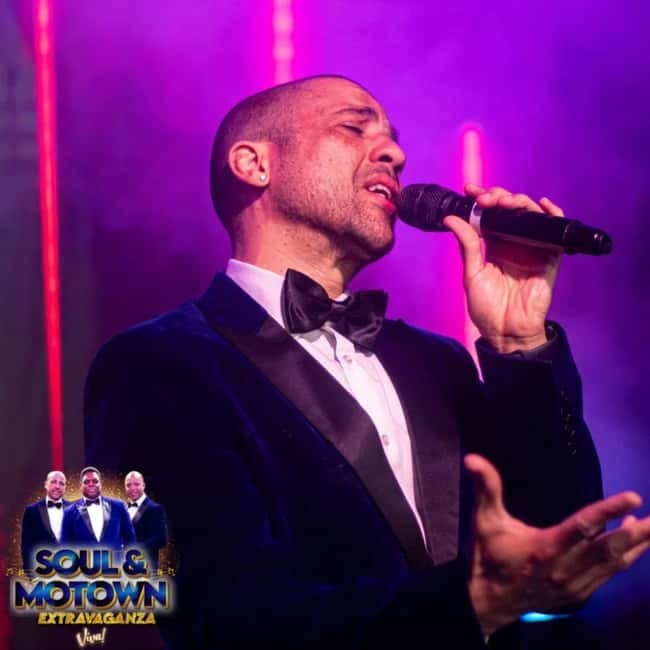Soul and Motown Hits Live Show Ticket in Blackpool - The Performers and Host: Soul Station and Leye D Johns