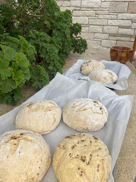 Sourdough Bread Baking Class - Olive Oil Tasting - Out of the Oven and Savoring Your Handmade Bread
