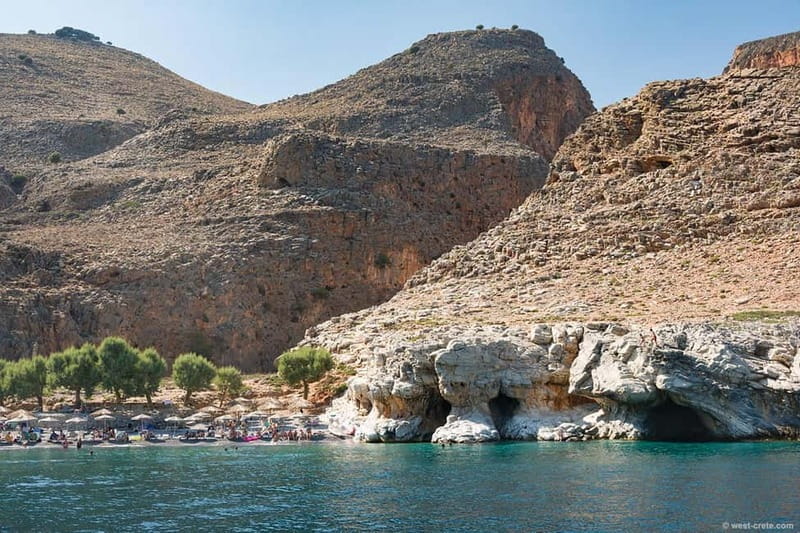 South Chania: Beach Hopping Boat Tour with Lunch - Loutro: The Serene Seaside Village