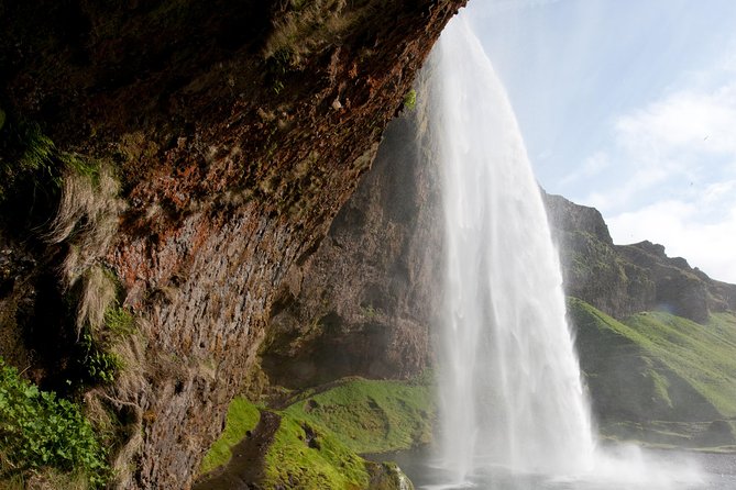 South Coast Adventure from Reykjavik - Behind the Water at Seljalandsfoss