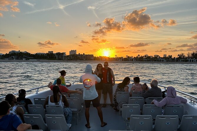 South Florida Ocean and Intracoastal Sunset Cruise - Key Points