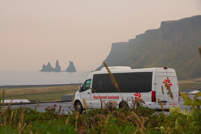 South Iceland, Glacier and Black Sand Beach Small Group Tour - Reynisfjara Black Sand Beach and Basalt Formations