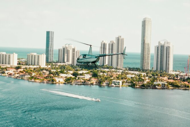 South Miami Beach Helicopter Tour - An Exciting Air Tour Over Miami Beach for $276