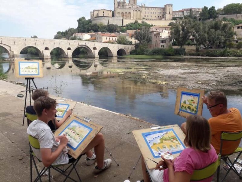 South of France: Painting Memories Class with a Local Artist - The Instructor: Linda H Matthews