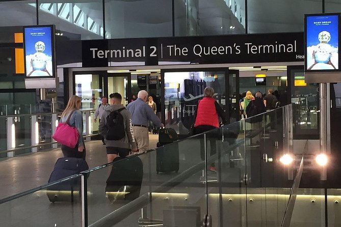 Southampton Cruise Terminals to Heathrow Airport Private Sedan Arrival Transfer - Key Points