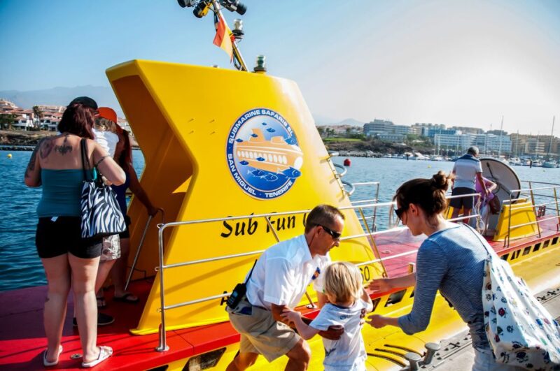 Southern Tenerife: 50-Minute Submarine Dive - Transport and Accessibility