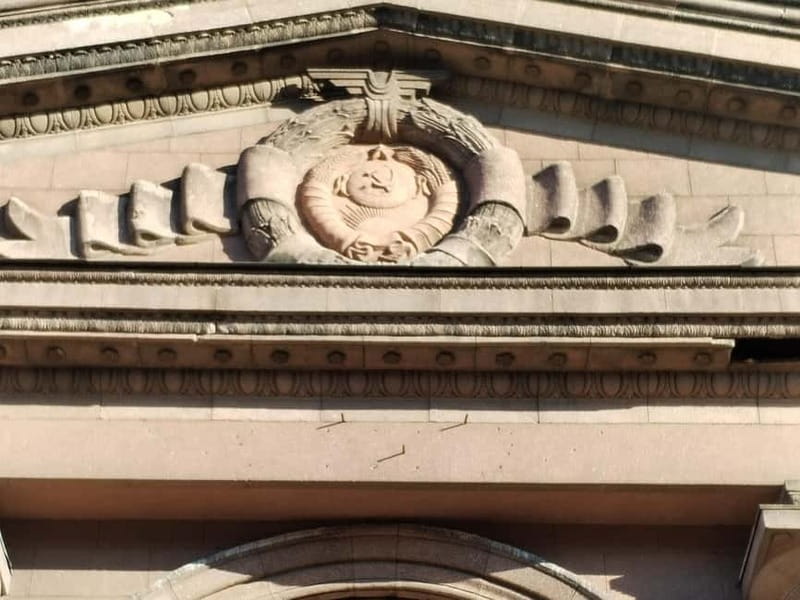 Soviet time Riga - behind the "Iron Curtain" or "Cold War" - Panoramic Views from a Soviet-era Building