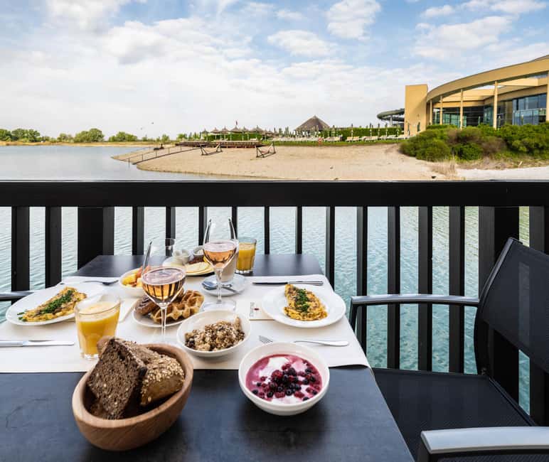 Spa-Breakfast at St. Martins Therme & Lodge Combo Ticket - Explore Austria’s Only Lakeside Thermal Spa