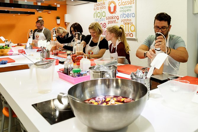 Spanish Cooking Class Paella Tapas and Sangria in Madrid - Accessibility, Group Size, and Booking Tips