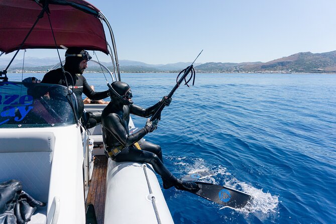 Spearfishing in Chania, Crete (price is per group) - Key Points