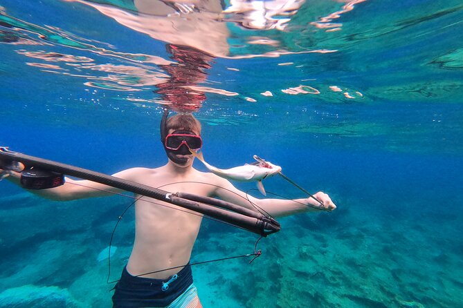 Spearfishing in Chania, Crete (price is per group) - Learning from Panagiotis: A Passionate Freediving Instructor