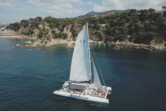 Special tour for groups sailing along the Costa Brava in a big catamaran. Food and drinks included. - Practicalities and Booking Details