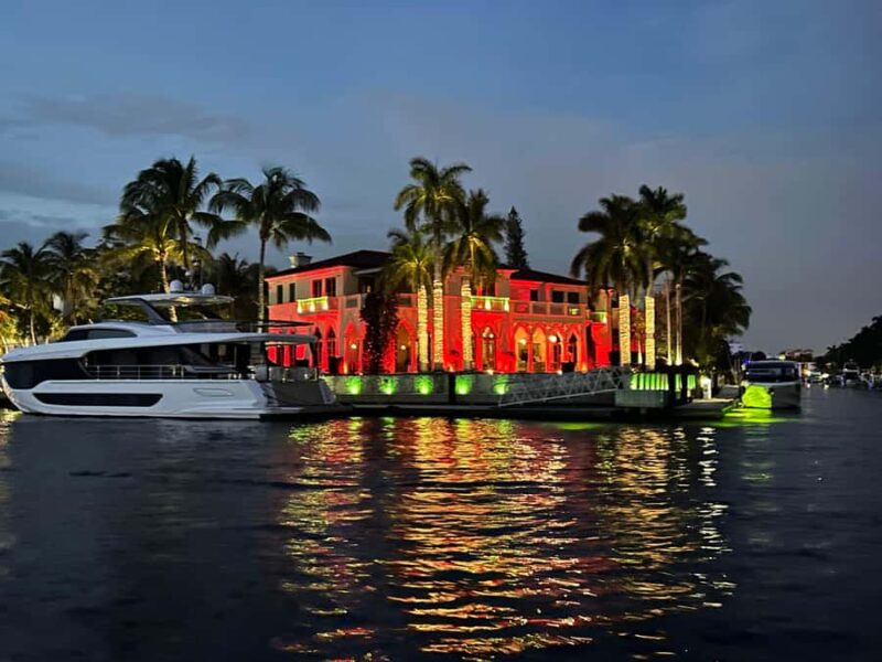 Spectacular Private Boat Tour- Downtown Fort Lauderdale - What the Tour Explores: Yacht Hall of Fame and Mansions