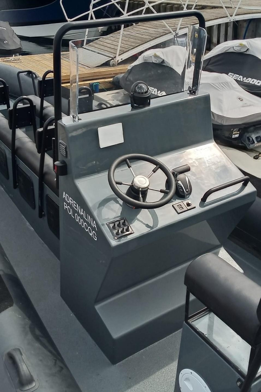 Speed boat Half Hour trip in Sopot. Speed up to 100 km/h - Stops and Landmarks Along the Route