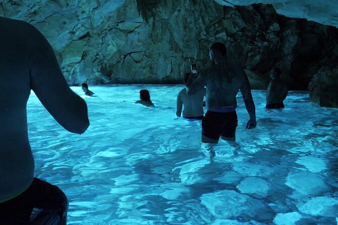 Speed Boat Tour to Vlore's Secret Blue Cave at Grama Bay - Exploring the Stops in Detail