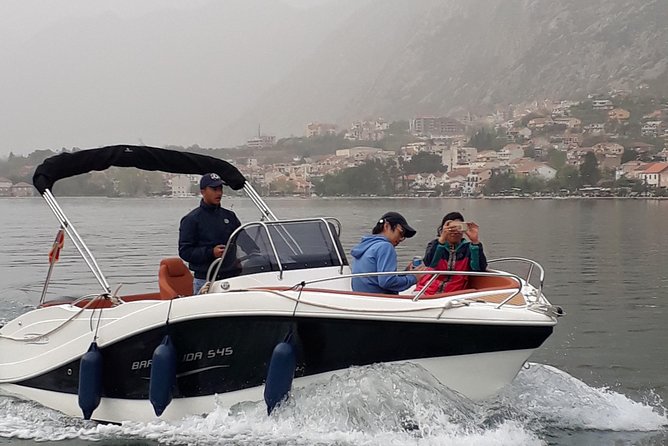 Speed Boat Trip: Kotor Bay attraction , Blue Cave and beach time - Visiting the Ex-Submarine Base in Lustica