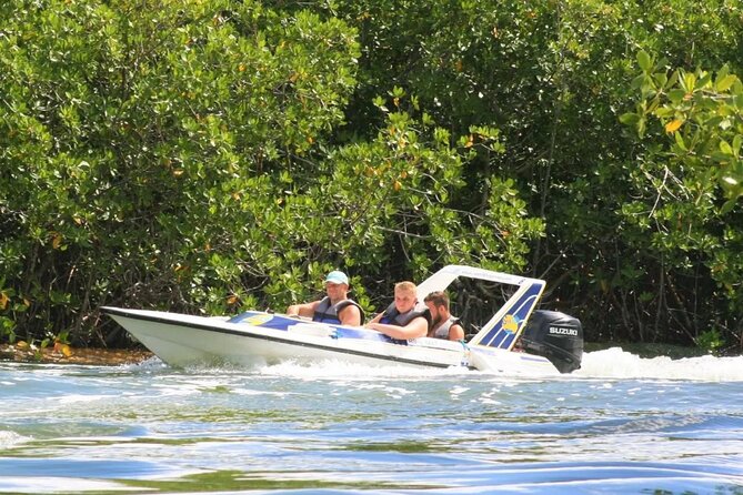 Speedboat Adventure and Snorkeling with transportation in Cancun - Exciting Speedboat Ride and Snorkeling in Cancun for Less Than $25
