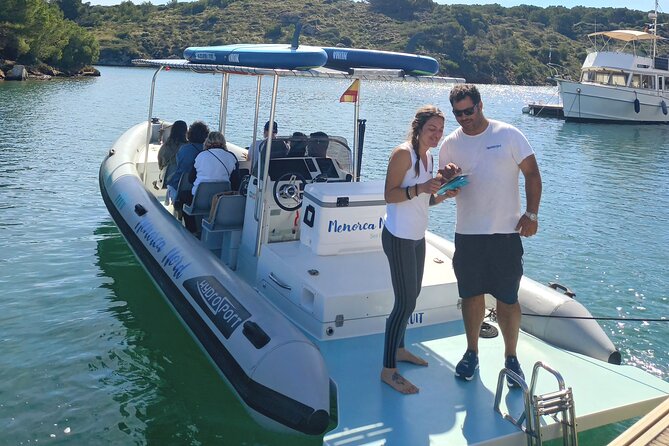 Speedboat excursion through the coves of northern Menorca - Key Points