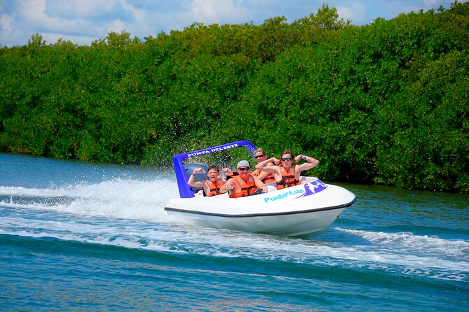 SpeedBoat Jungle Tour + Snorkel Experience in Cancun - Logistical Details: Meeting Point and Duration