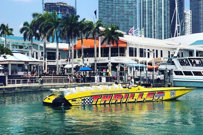 Speedboat Sightseeing Adventure of Miami - Celebrity Homes and Star Island Highlights