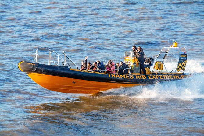 Speedboat 'Tower RIB Blast' from Tower Millennium Pier - 20 minutes - Commentary and Atmosphere on Board